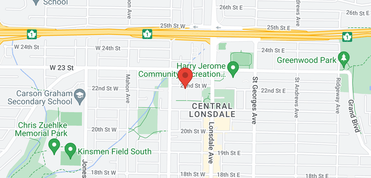 map of 512 150 W 22ND STREET